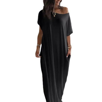 Off-Shoulder Maxi Dress