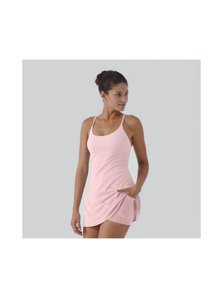 Sports Dress with Built-In Shorts