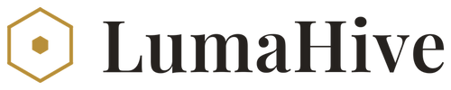 LumaHive logo horizontal