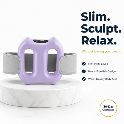 DualRing Slimming Belt by LumaHive — hands-free vibration massager